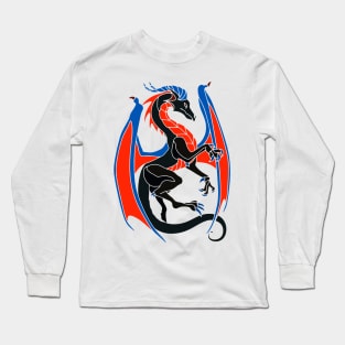 Medieval Dragon Long Sleeve T-Shirt